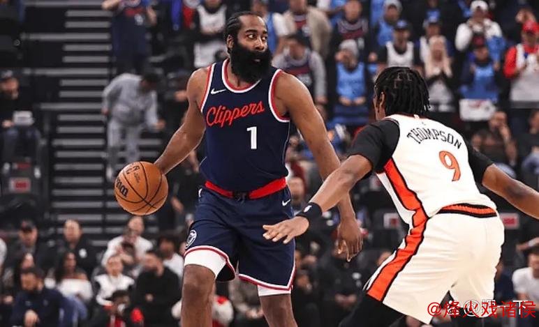 哈登达成里程碑，快船击败爵士终结连败，活塞力克奇才致8连败