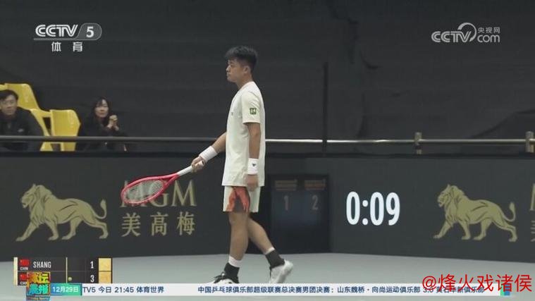 美高梅澳门网球名人赛拉开帷幕 商竣程与吴易昺参赛